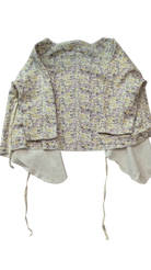 Jamie Kay Long-Sleeve Top, Cream with floral print, 0