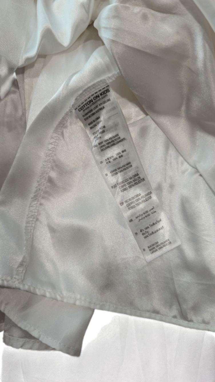Cotton On Kids Skirt, White, 5-6