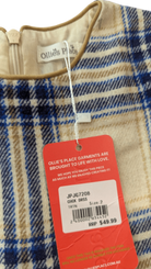 Ollie's Place Dress, Beige and Blue, 2