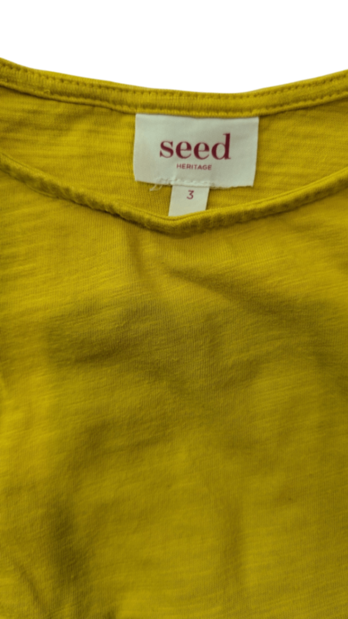 Seed Heritage T-Shirt, Yellow, 3