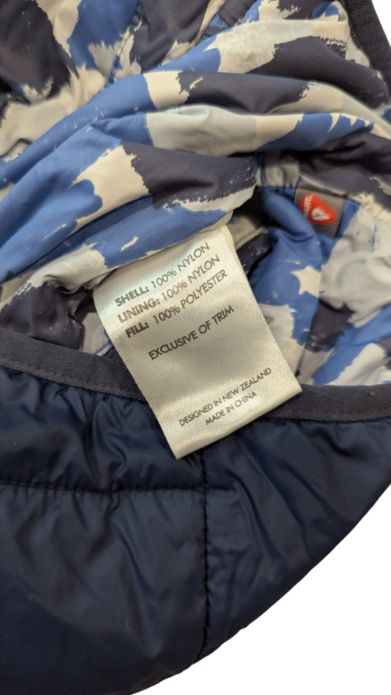 Macpac Puffer Vest, Navy Blue, 8