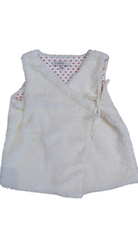 Fox & Finch Vest, Cream, 18M