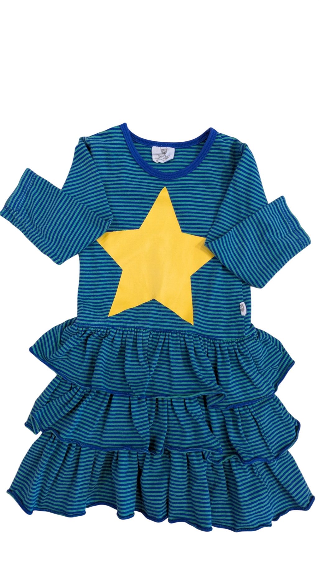 Hootkid Dress, green, 1