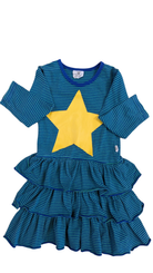 Hootkid Dress, green, 1