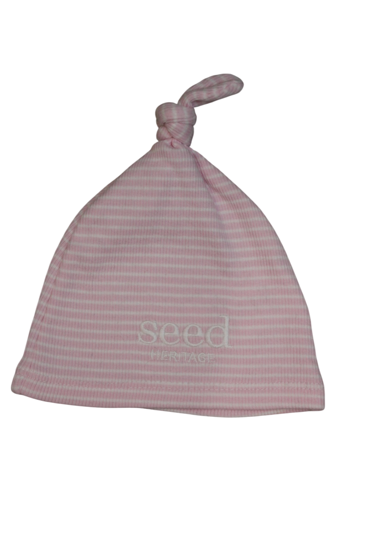 Seed Beanie, Pink/White stripe, 0000