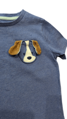 Mini Boden T-Shirt, Blue, 4-5