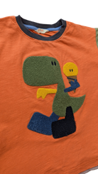 Jack & Milly T-Shirt, Orange, 4
