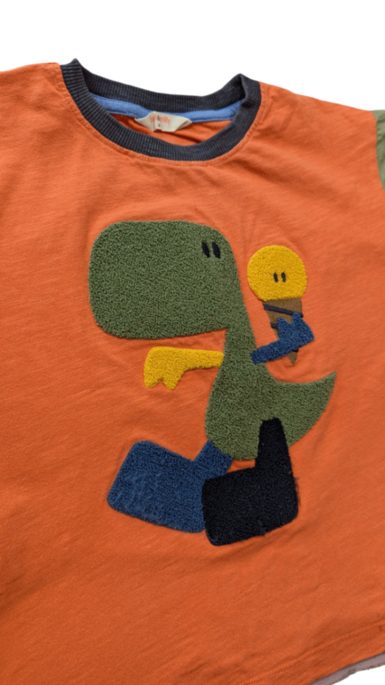 Jack & Milly T-Shirt, Orange, 4