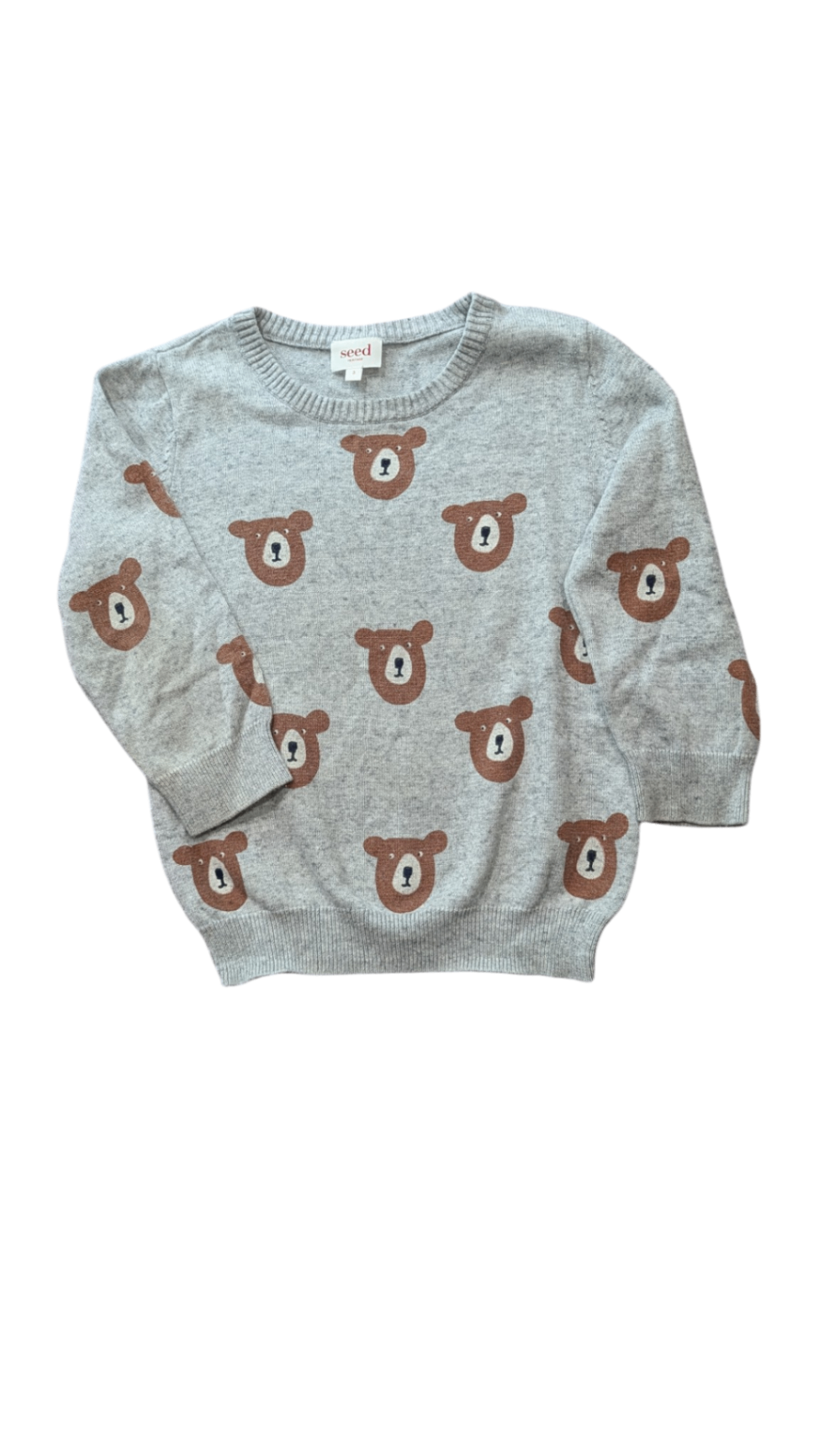 Seed Heritage Knitwear, Grey, 3