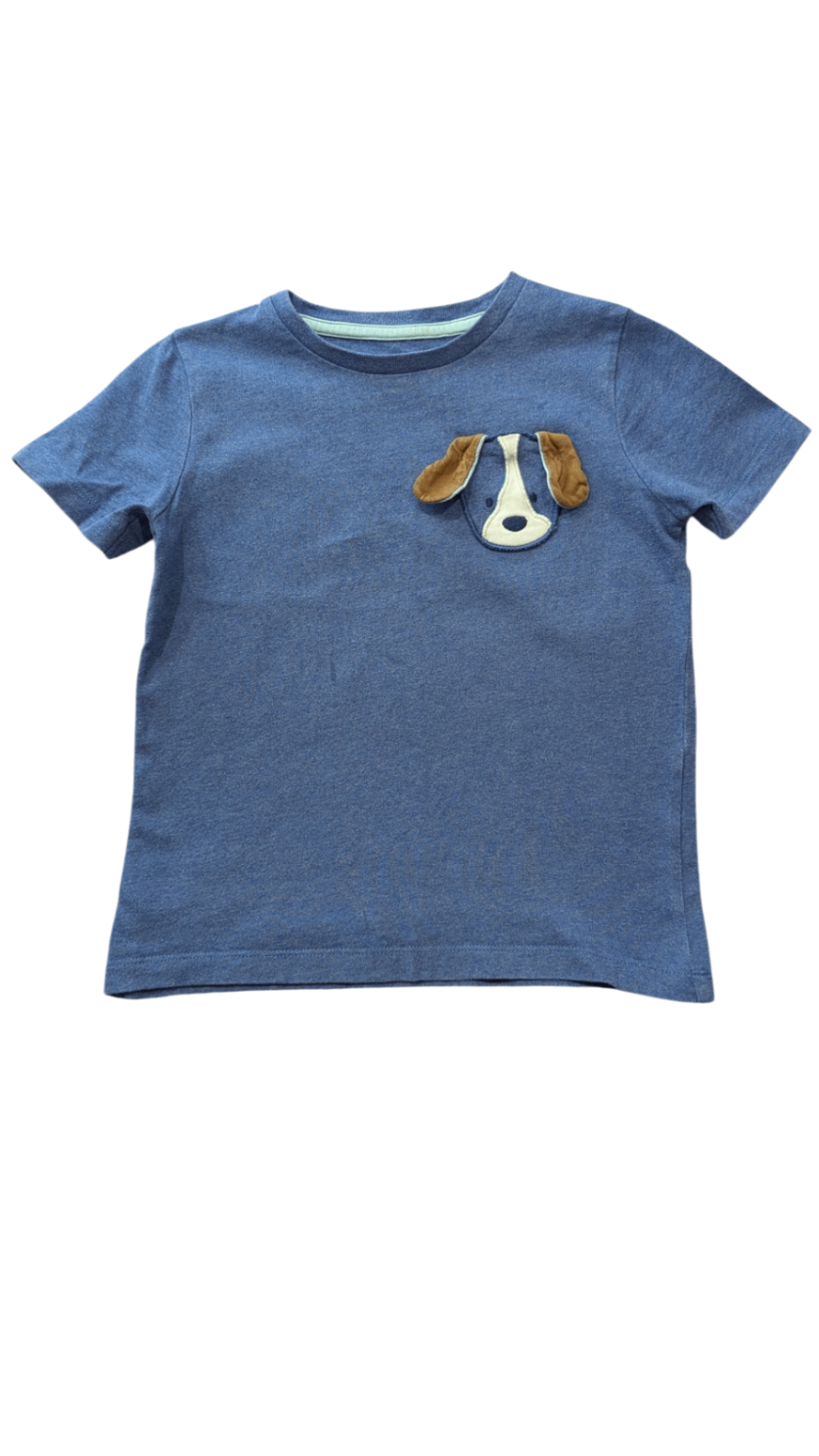 Mini Boden T-Shirt, Blue, 4-5