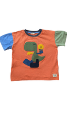 Jack & Milly T-Shirt, Orange, 4