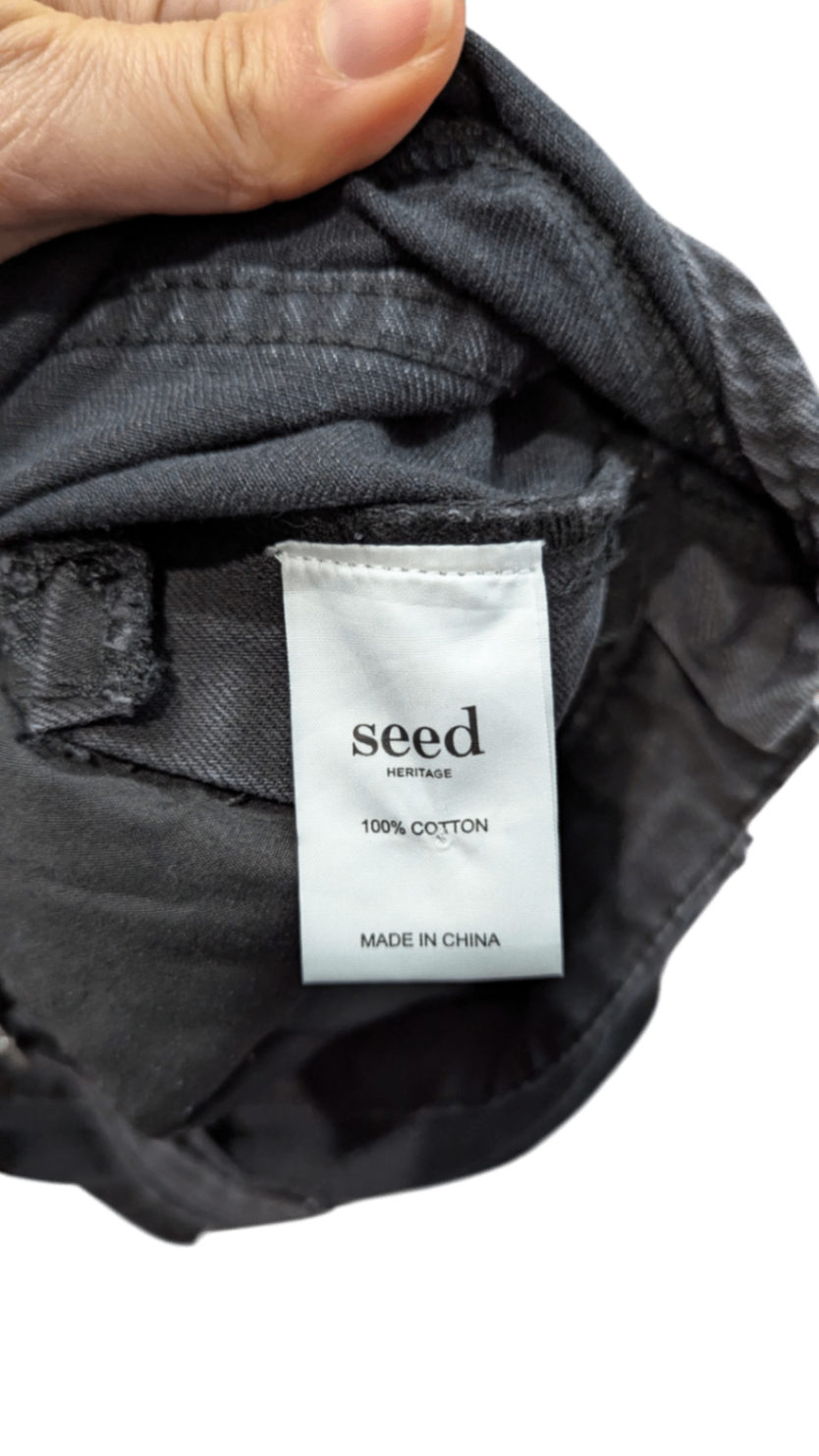 Seed Teen Overalls, Black, 14