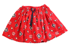 Country Road Skirt, Red/print, 8