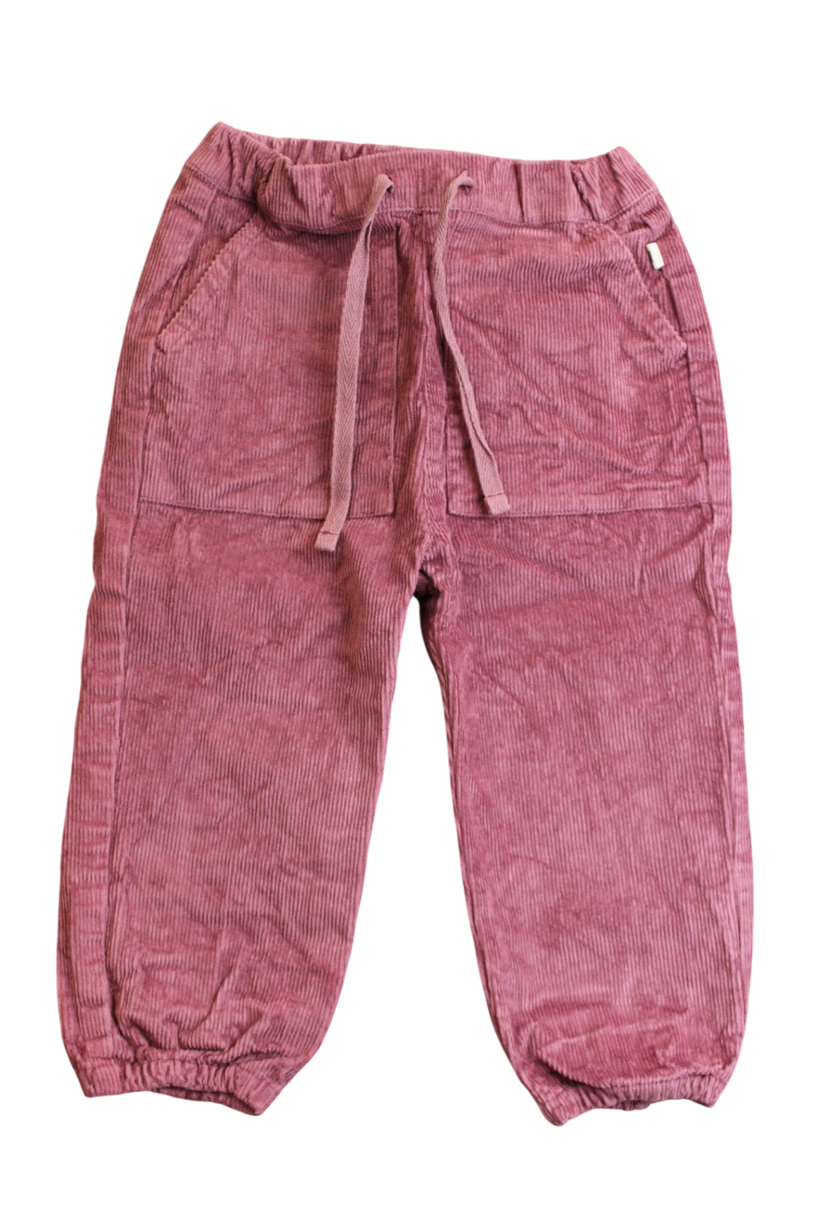 Nature Baby Pants, Mauve Cord, 2