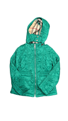 Burberry Puffer Jacket, Teal, 7-8Y