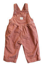 Kynd Baby Overalls, Dusty Pink Corduroy , 0