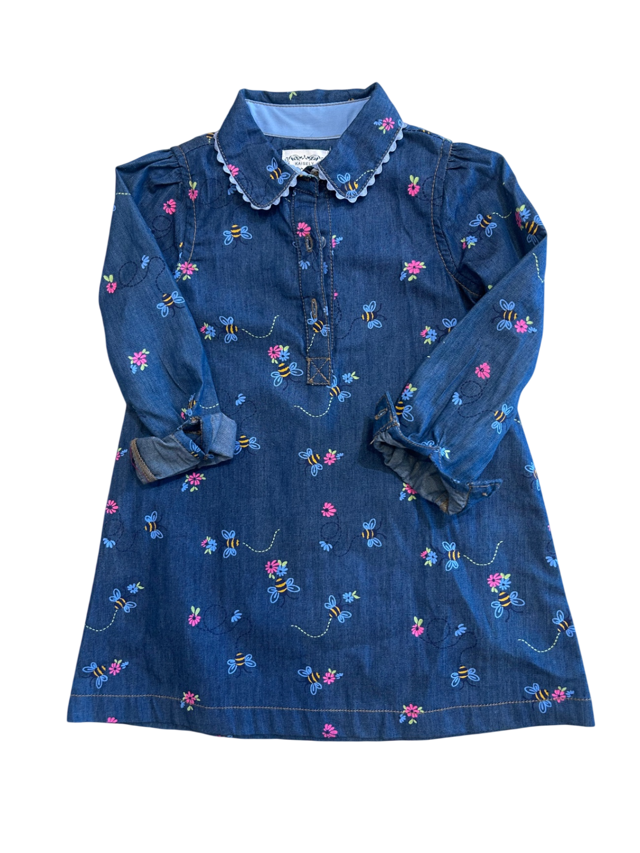 Kaisey Dress, Blue, 2