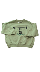 Mini Rodini Jumper, Light Green, 5-7Y
