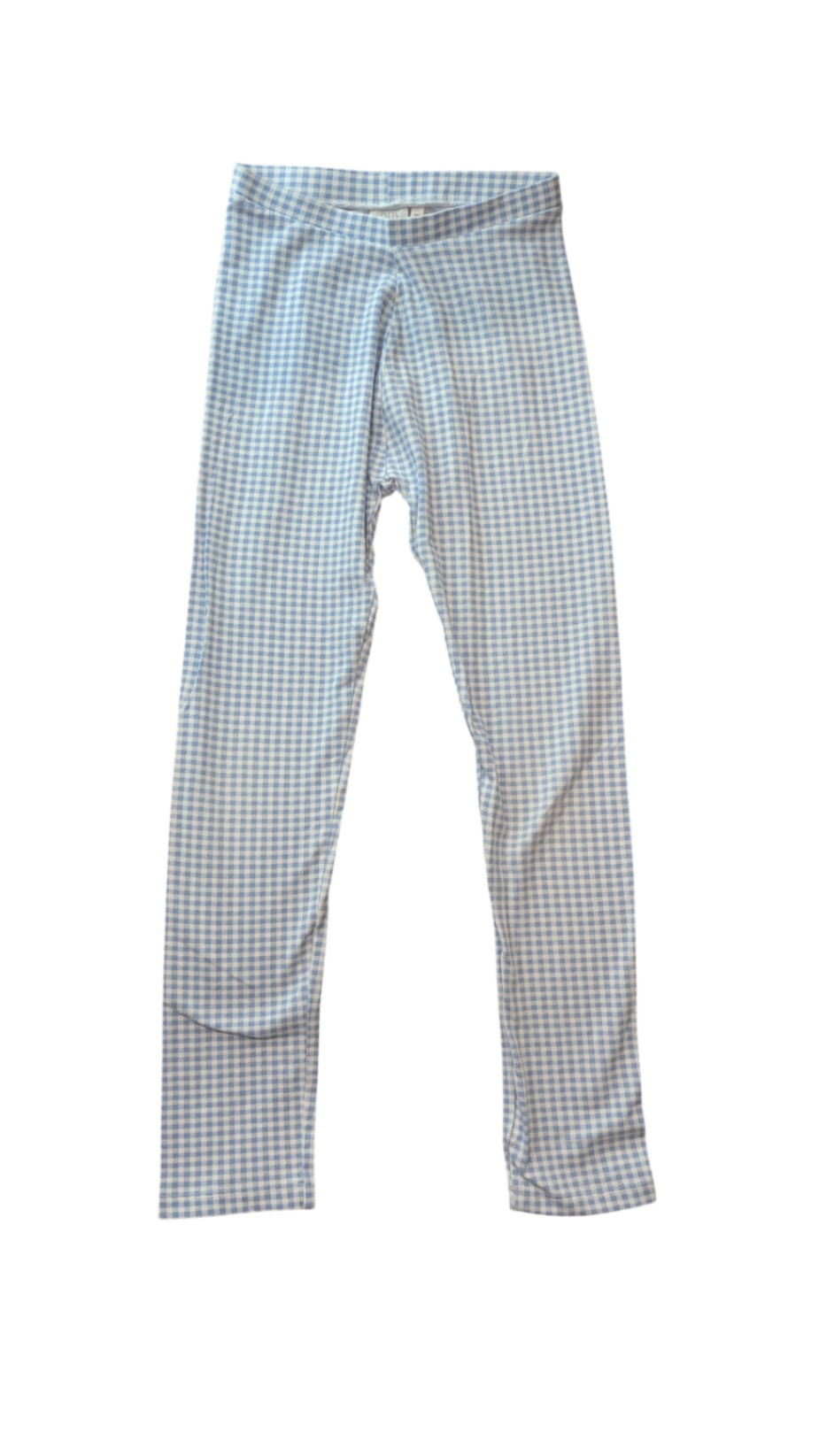 Zara Leggings, Light Blue and White, 10
