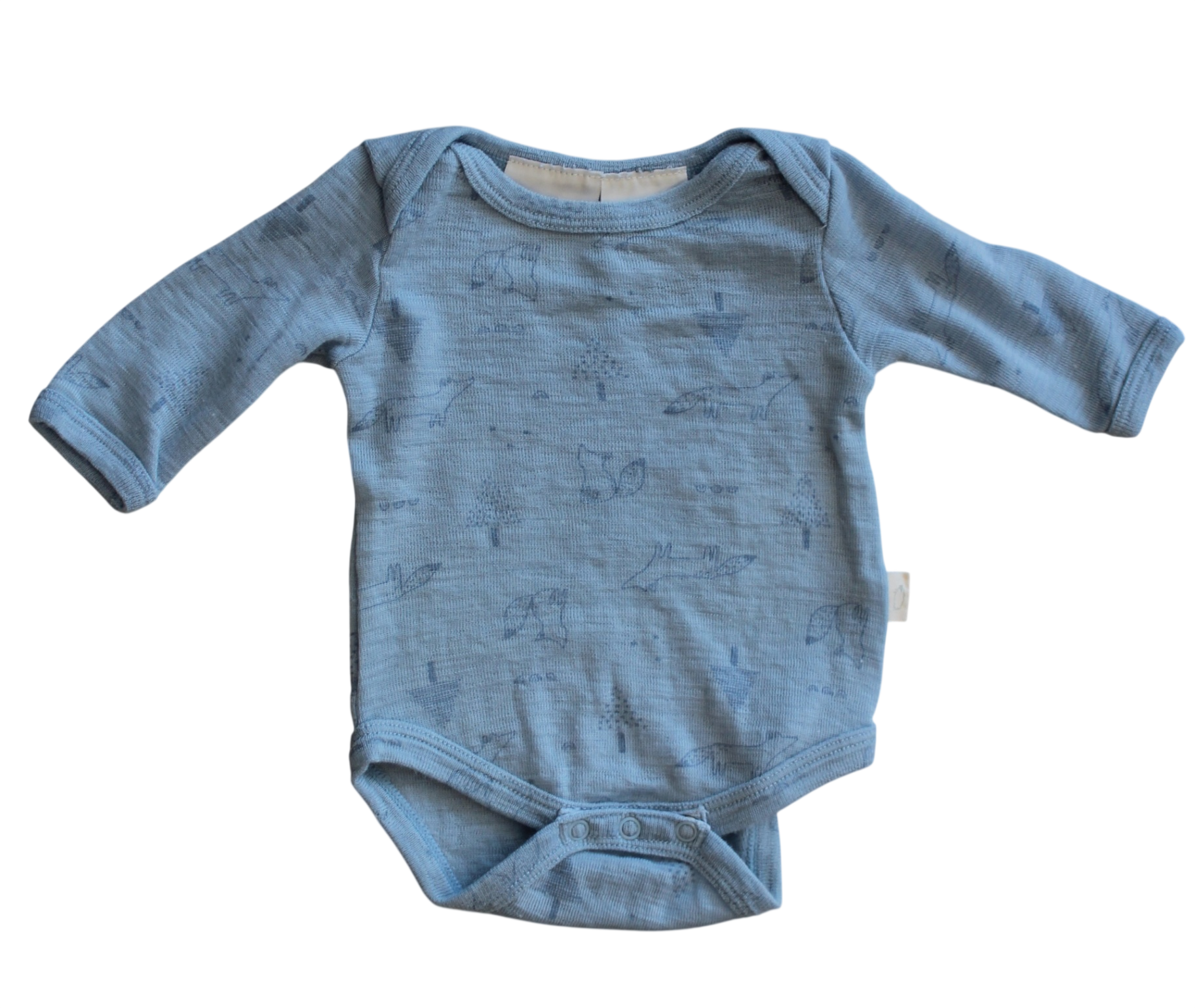 Young Original Bodysuit, Blue, 0000