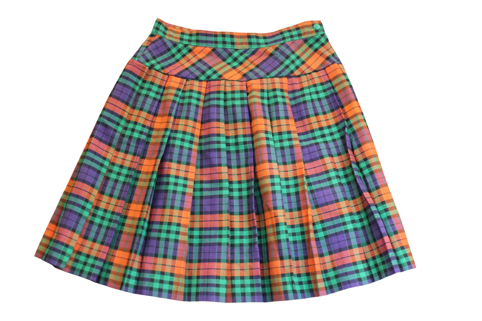 Elizabeth Anne (Vintage) Skirt, tartan, 12
