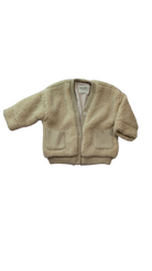 Luca the Label Cardigan, Beige, 2Y