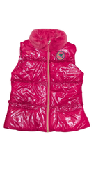 Kapika Puffer Vest, Pink, 8