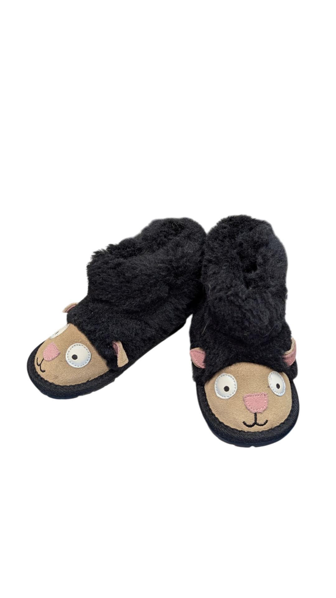 Emu Australia Slippers, Black, 12-18M