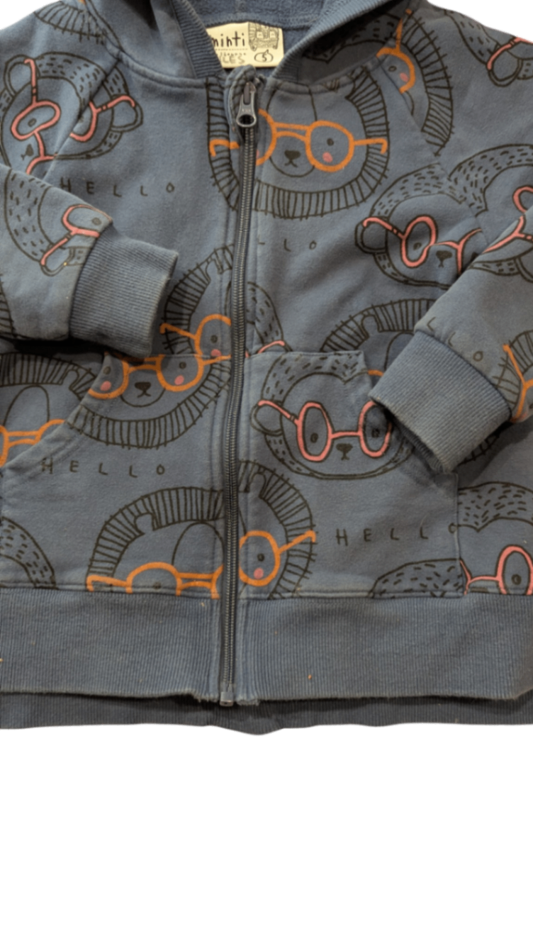 Minti Hoodie, Blue Grey, 5