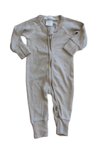 Susukoshi Jumpsuit, Cream/taupe stripe, 000