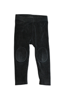 Rock Your Kid Leggings, Black velour, 2
