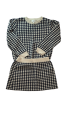 Seed Jumper & Skirt set, Navy Cream, 7