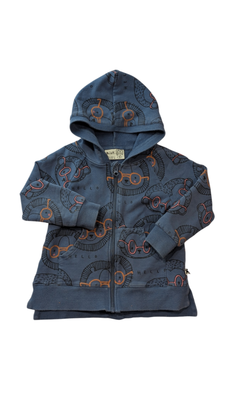 Minti Hoodie, Blue Grey, 5