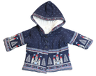 Purebaby Jacket, Navy/Castles, 000