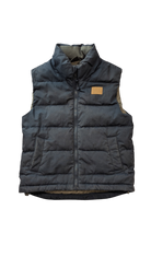 Macpac Puffer Vest, Washed Navy, 4
