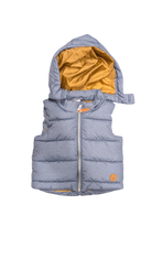 H&M Puffer Vest, Denim Blue, 6M