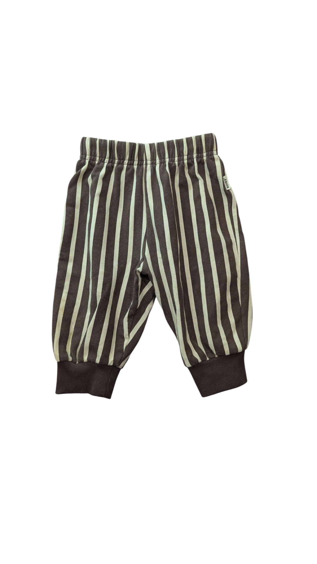 Bonds Pants, Brown Cream Stripes, 00