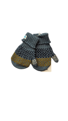 Uimi Gloves, Blue w Mustard Accents, 4-5Y