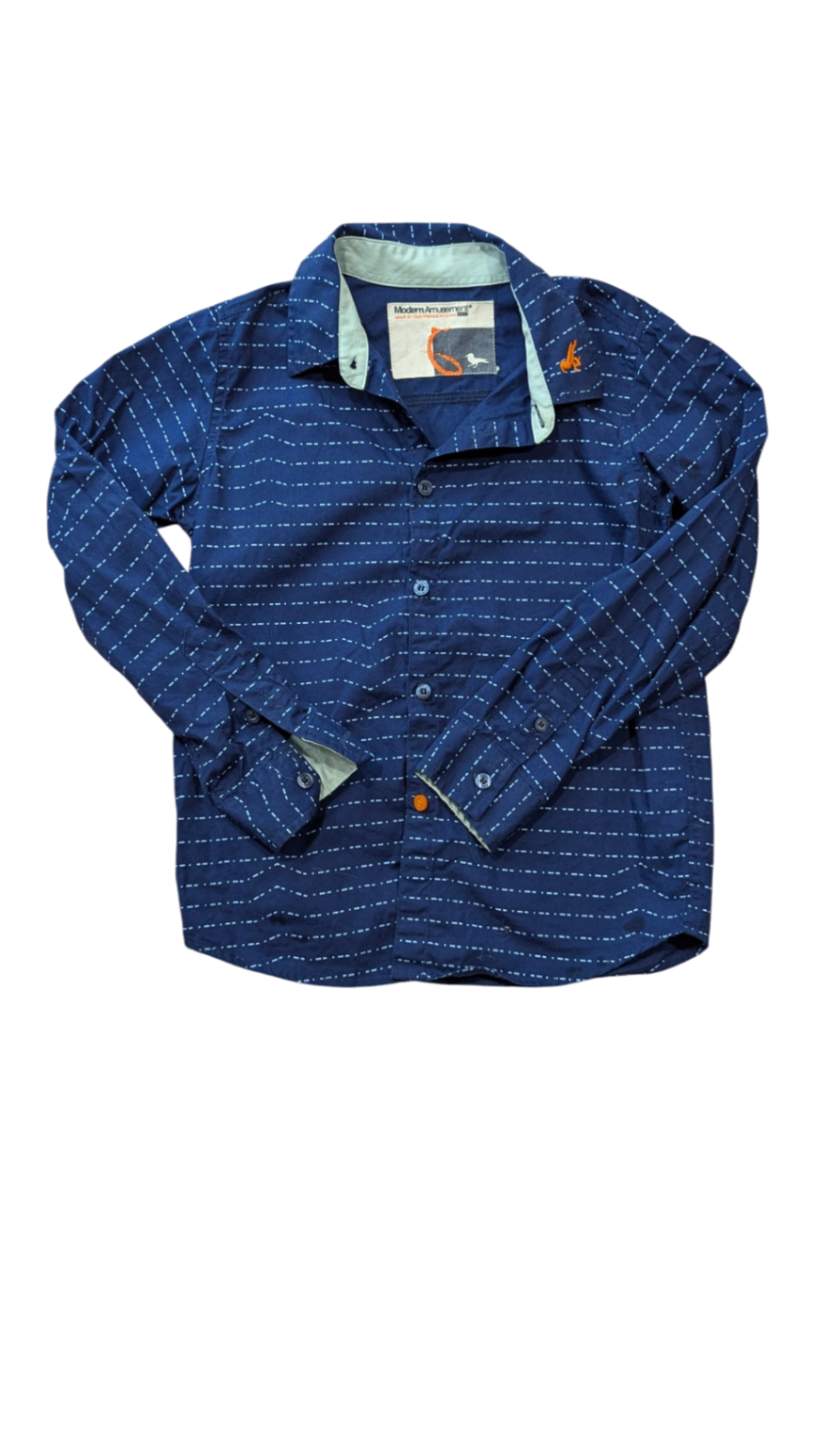 Modern Amusement Shirt, Dark Blue, 5
