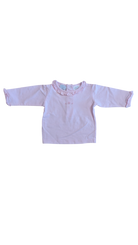 Papoose Layette Long-Sleeve T-Shirt, Pink, 00