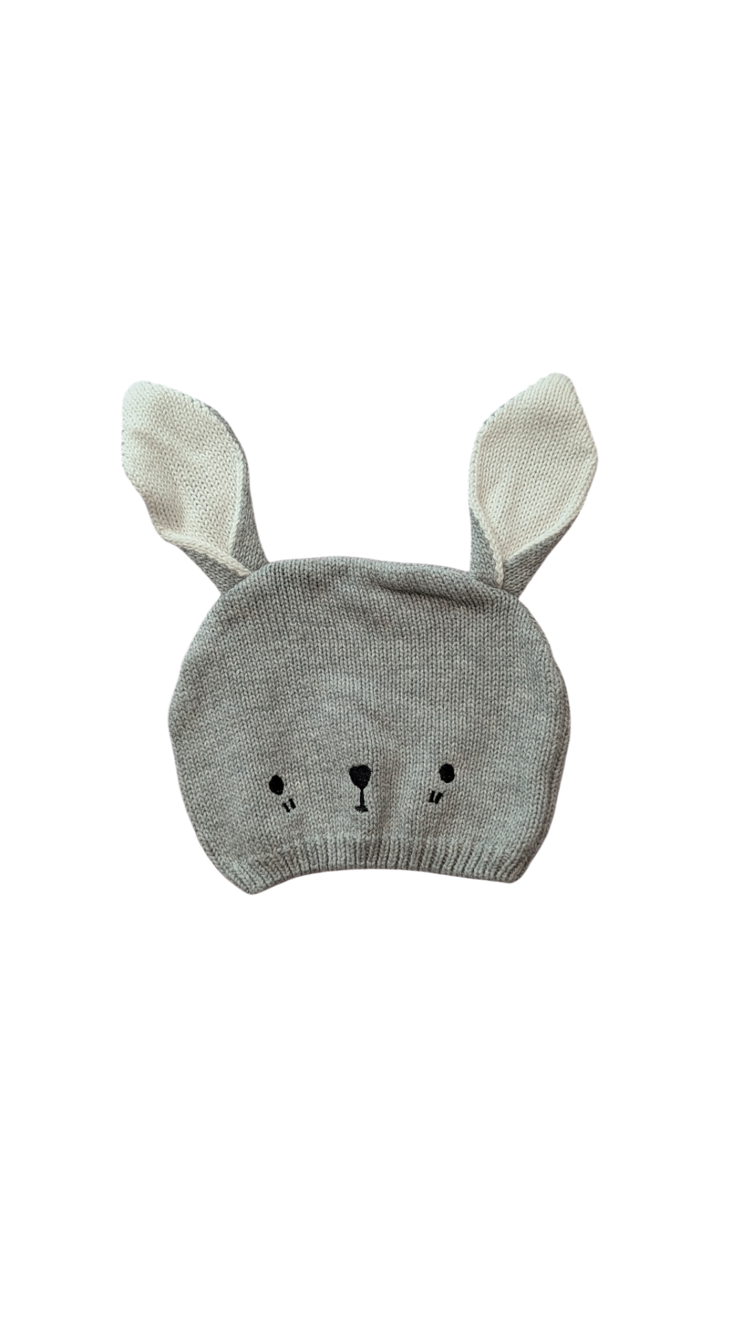 Cotton On Beanie, Grey Bunny, OS