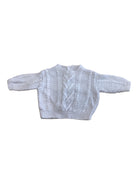 Handknit Jumper, Light Grey, 0000