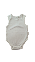 Purebaby Bodysuit, White, 00