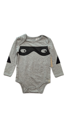 Cotton On Bodysuit, Grey, 0