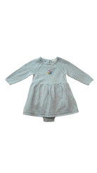 Purebaby Dress, Light Blue, 00