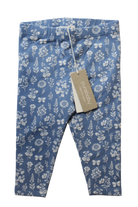 Purebaby Leggings, Blue, 3-6 months
