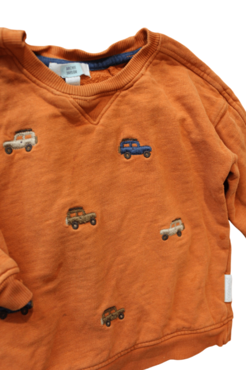 *Purebaby Jumper, Orange, 1