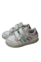 Adidas Sneakers, White/metallic, US 6.5/EUR 23