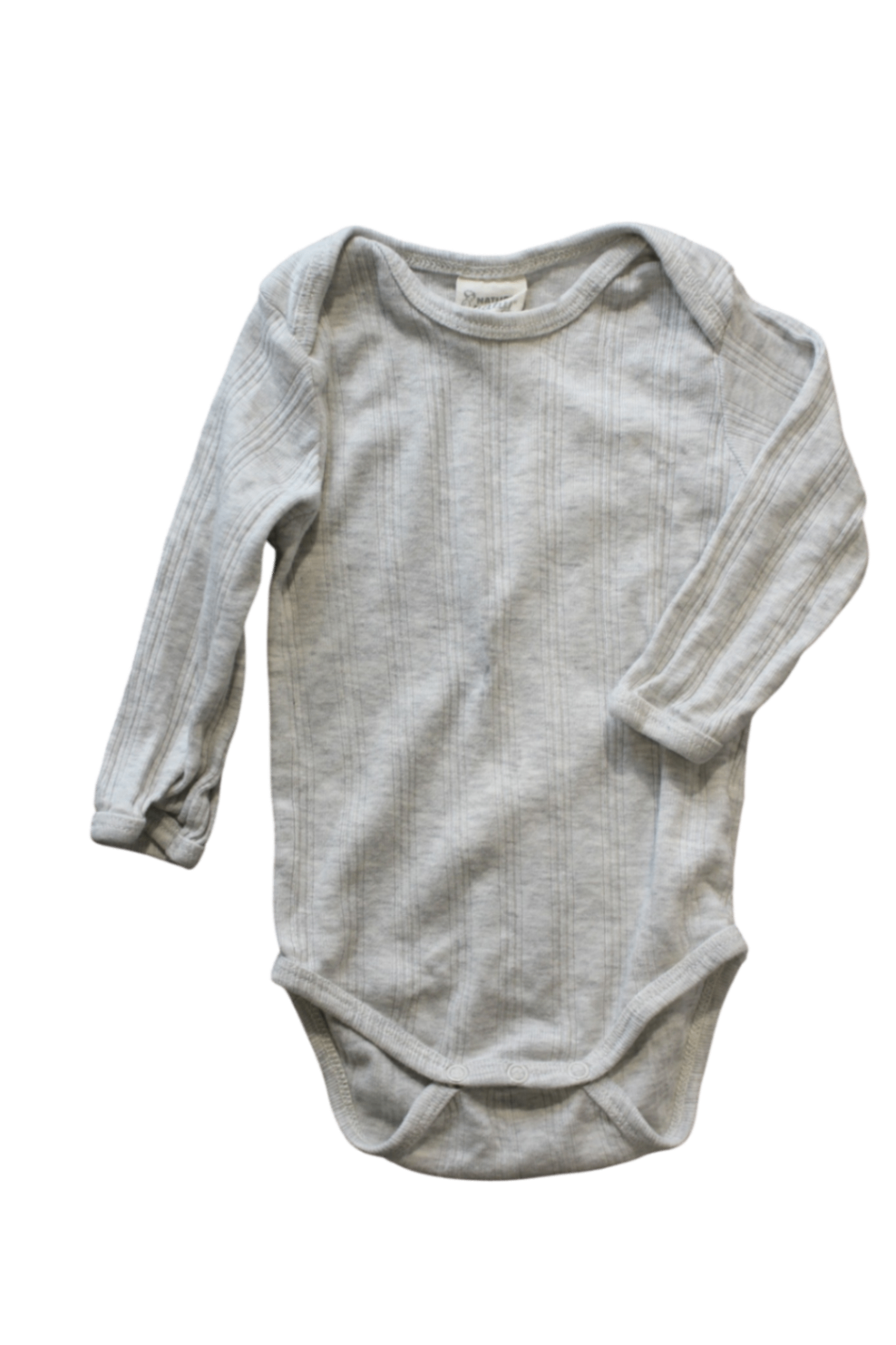 Nature Baby Bodysuit, Grey, 00