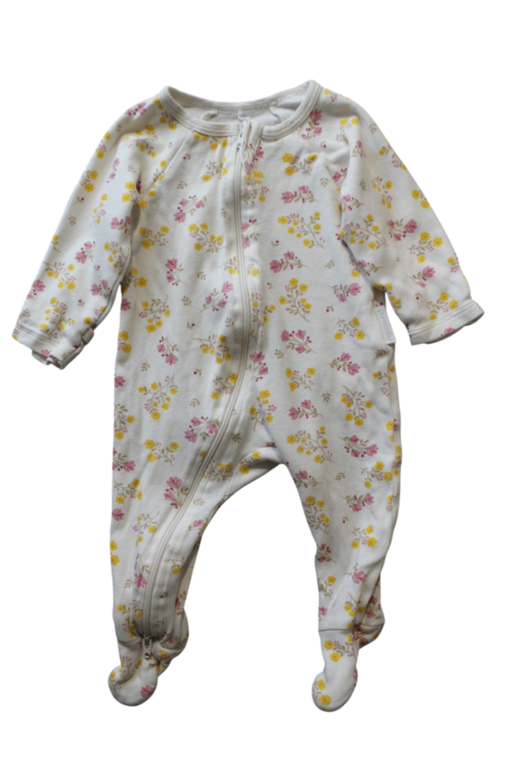 Purebaby Jumpsuit, cream, 000